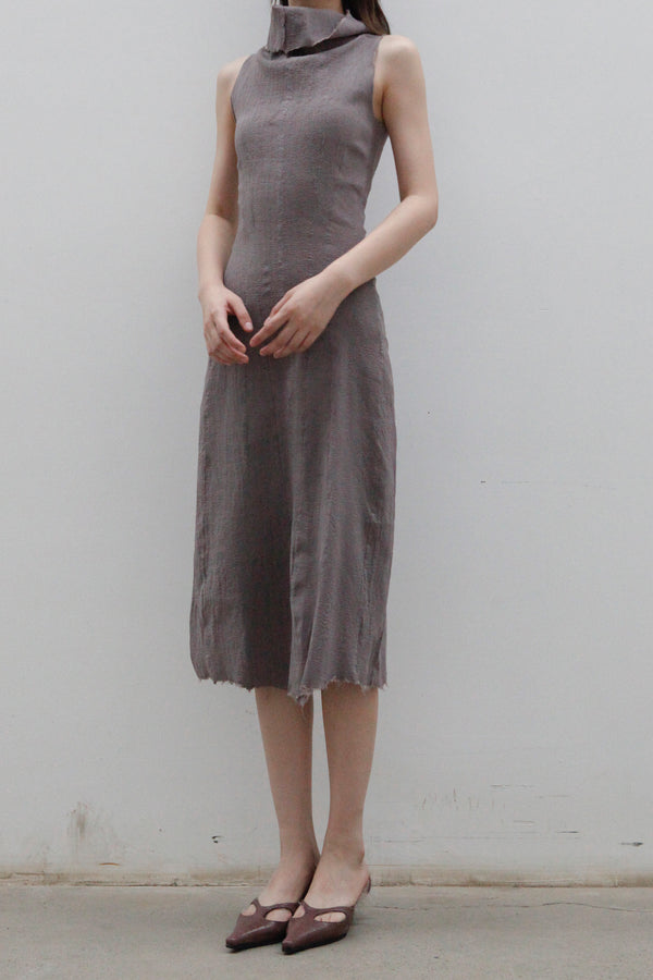 marc le bihan dress 21961 E23 granit granite